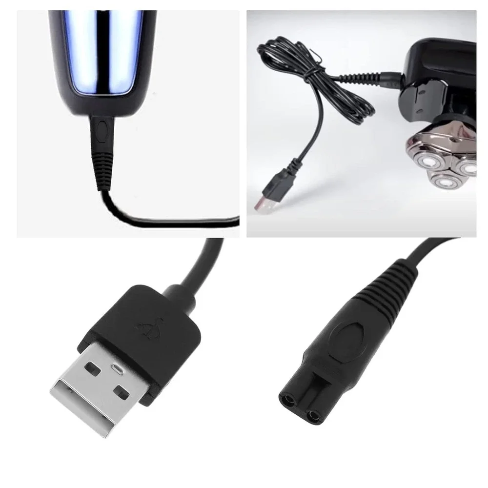 2Pcs The Lord‎ of the Tools 5V Electric Shaver USB Charger Cable Replacement